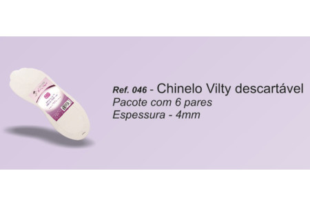 Beleza e Saúde: Vilty Care: Chinelo Vilty Descartável 4mm