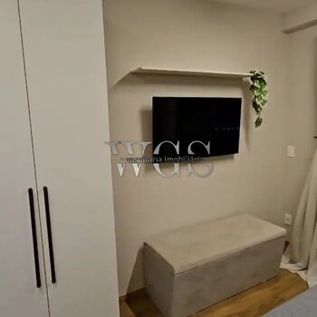 Studio para Alugar no Brooklin – Mobiliado, com Ar-Condicionado e Varanda