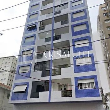 APARTAMENTO 1 DORMITORIO GONZAGA C/ ELEVADOR SANTOS SP