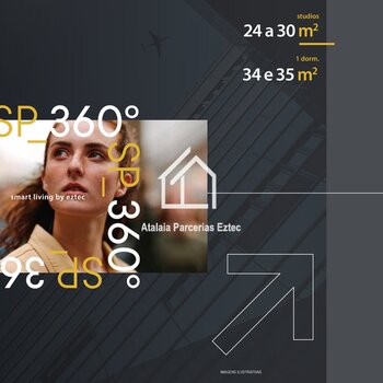 LANÇAMENTO EZTEC - STUDIOS 28m EM MOEMA AO LADO DA ESTAÇÃO EUCALIPTOS E SHOPPING IBIRAPUERA